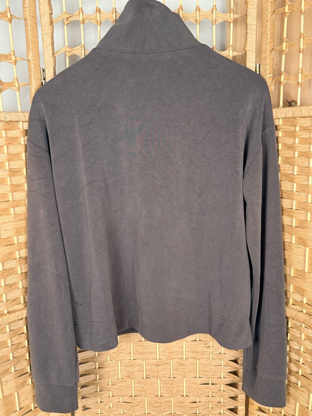 Athleta Seasoft Quarter Zip Size Medium - Picture 2 of 6